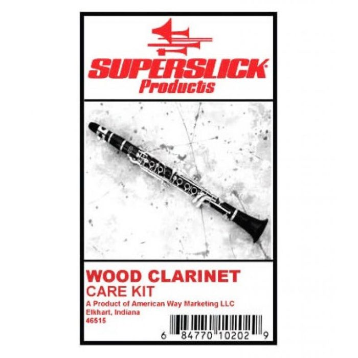 KIT LIMPIEZA SUPERSLICK CLARINETE MADERA AWM WCCK2