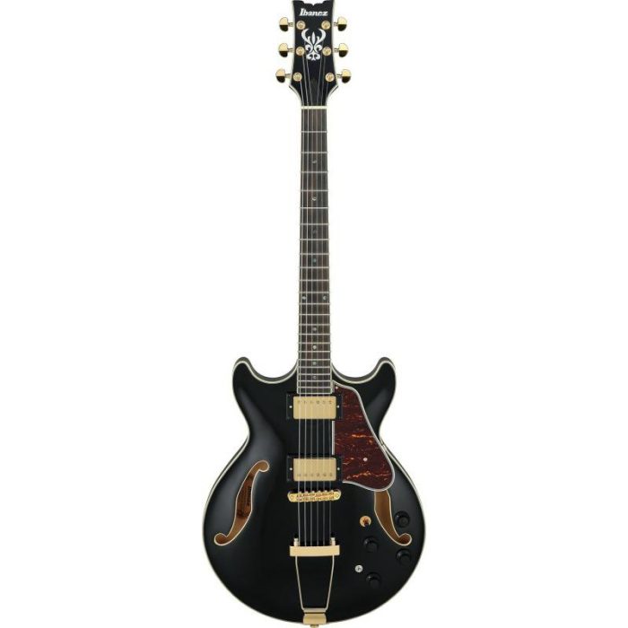 GUITARRA SEMICAJA IBANEZ AMH90-BK