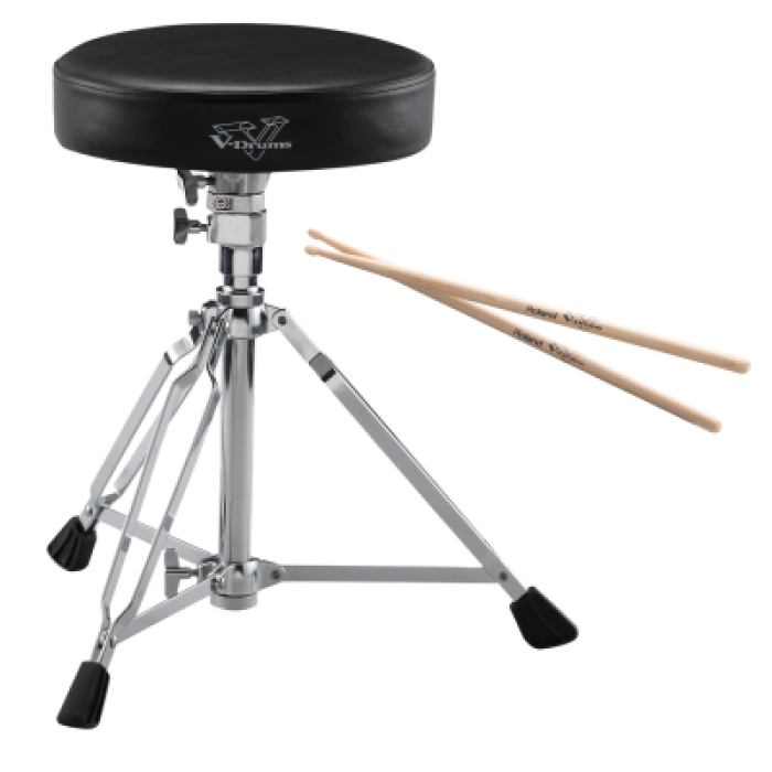 PACK SILLIN Y BAQUETAS V-DRUMS ROLAND DAP-2X