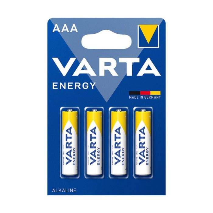 PACK PILAS ALCALINA VARTA ENERGY 1.5V 4103 LR03 AAA