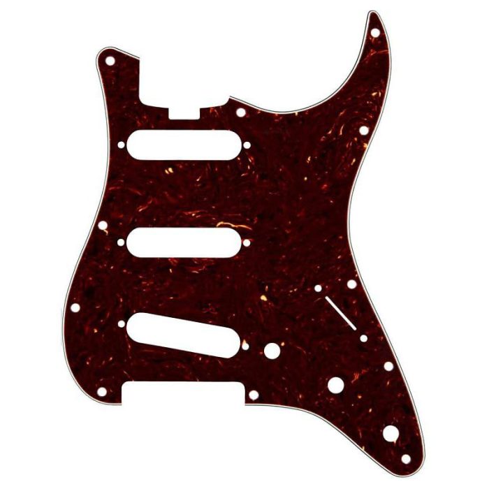 GOLPEADOR FENDER STRAT S/S/S TORTOISE SHELL 11-HOLE