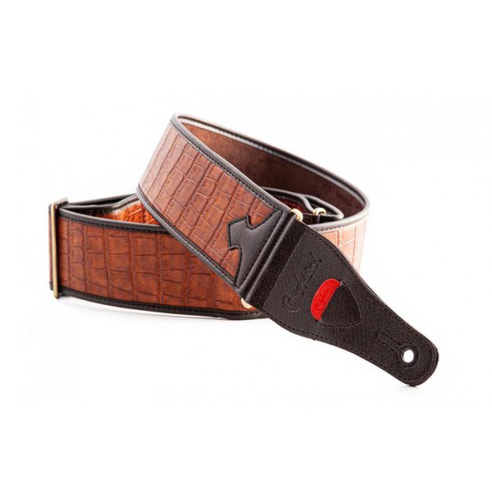 CORREA GUITARRA RIGHTON WILD ALLIGATOR WOODY