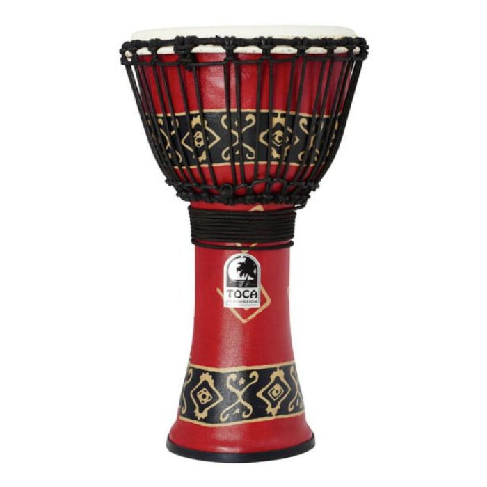 DJEMBE TOCA 10" SFDJ-10RP BALI RED