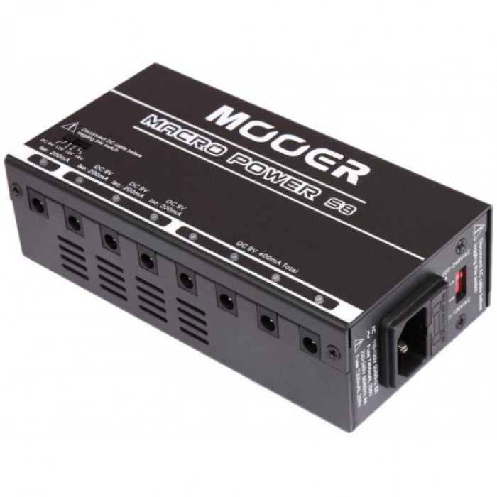 ALIMENTADOR PEDAL EFECTOS MOOER MACRO POWER S8