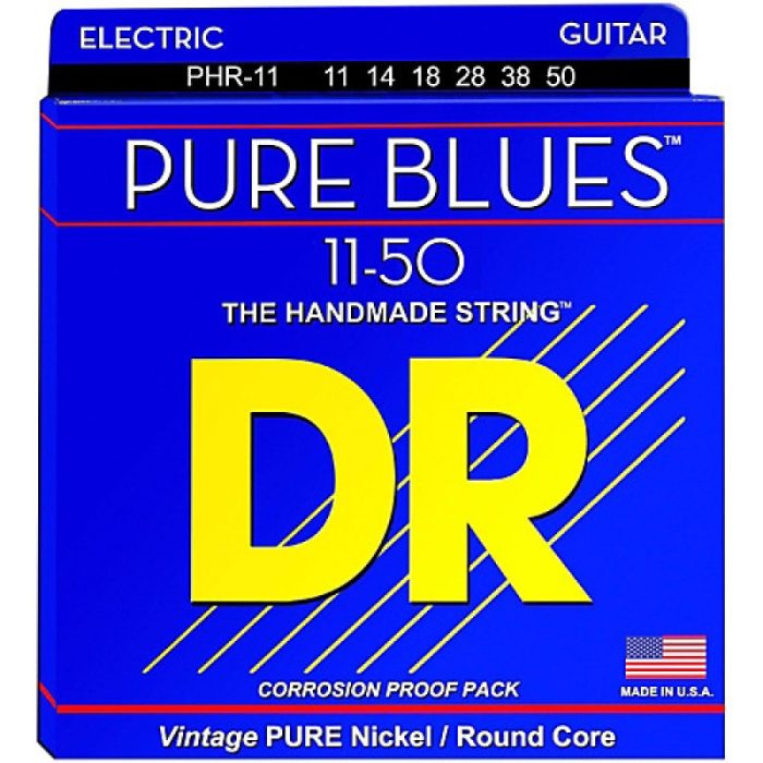 JUEGO CUERDAS ELECTRICA DR PURE BLUES 11-50