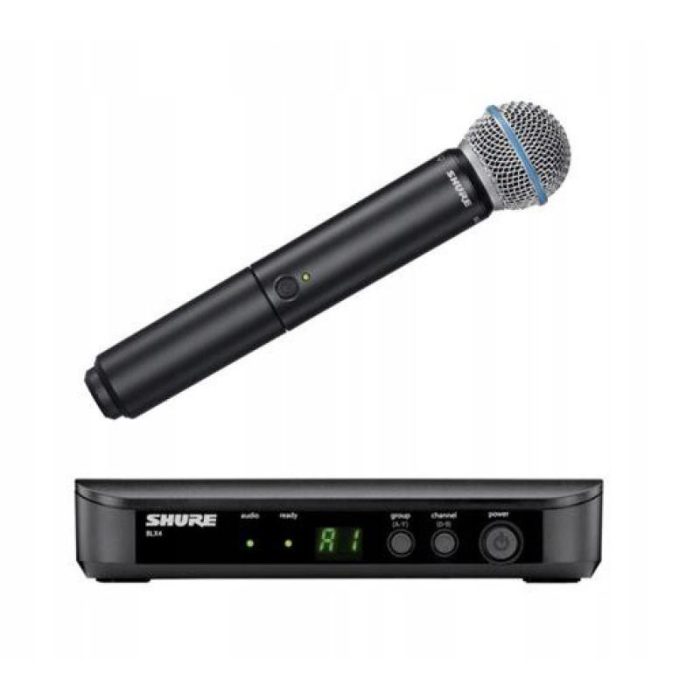 MICROFONO INALAMBRICO SHURE BLX24E/BETA58 H8E
