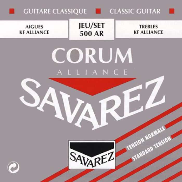 JUEGO CUERDAS SAVAREZ CORUM ROJA 500-AR