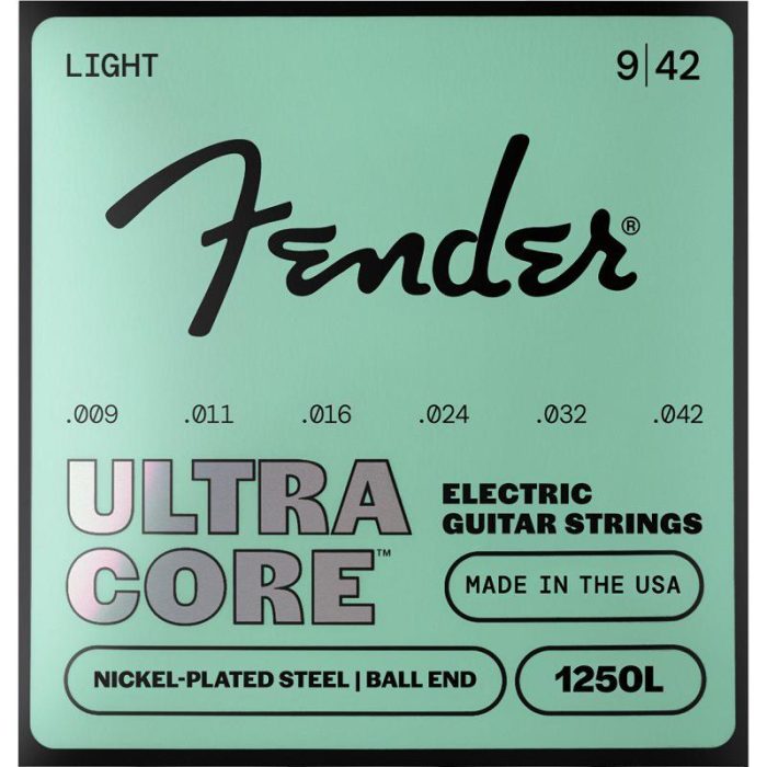 JUEGO CUERDAS ELECTRICA FENDER ULTRACORE 1250L 9-42