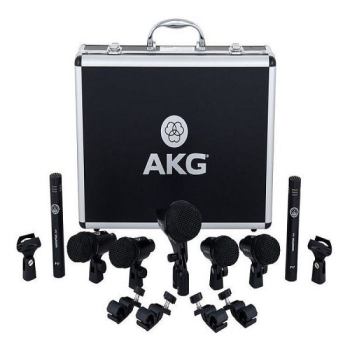 SET MICROFONOS BATERIA AKG DRUM SET SESSION-1