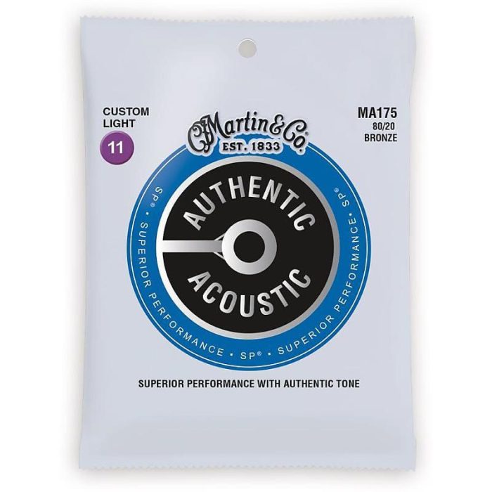 JUEGO ACUSTICA MARTIN AUTHENTIC SP BRONZE 11-52 MA175