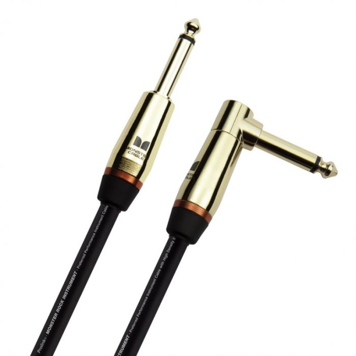 CABLE INSTRUMENTO MONSTER ROCK 6,4 mt M-ROCK-21A ACODADO