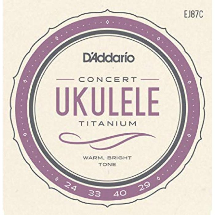 JUEGO CUERDAS UKELELE CONCIERTO DADDARIO EJ87C
