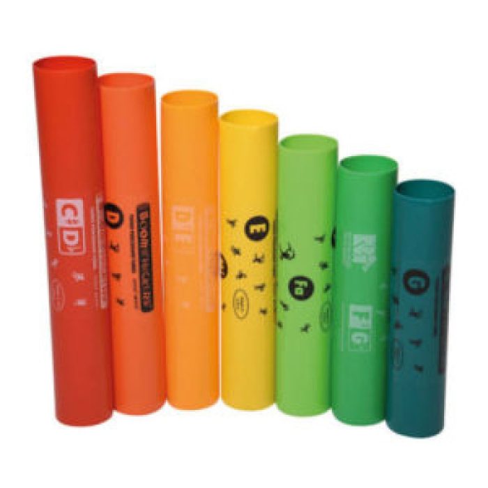 BOOMWHACKERS PACK 7 TUBOS PEQUEÑOS
