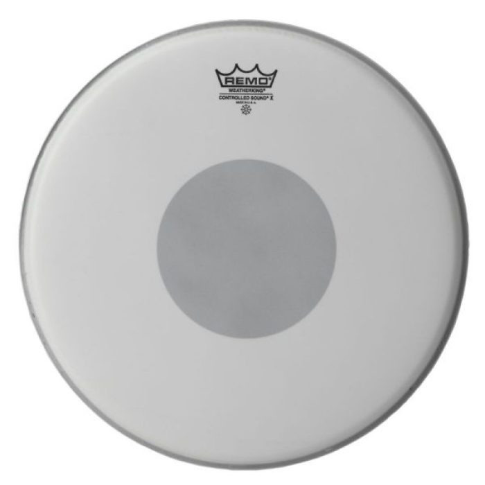 PARCHE REMO CONTROLLED SOUND-X COATED 14" BLK DOT CX-0114-10
