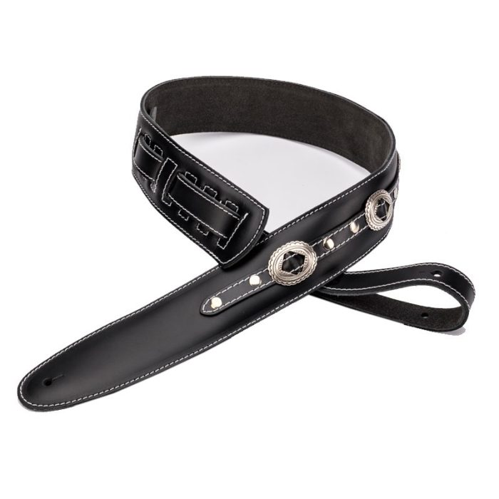 CORREA GUITARRA BOURBON STRAP TEXAS BLACK