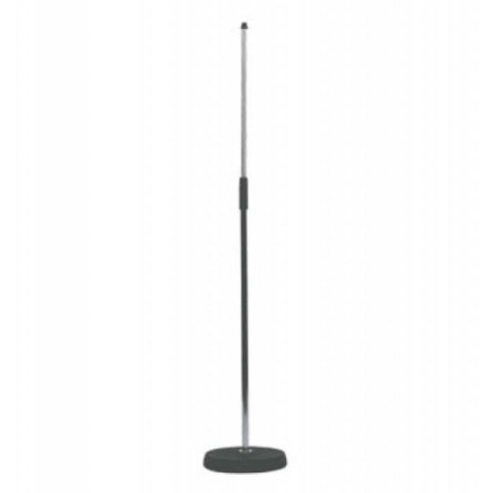 SOPORTE MICROFONO RECTO BASE REDONDA OQAN AMS02