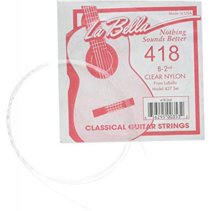 CUERDA 2ª CLASICA LA BELLA 418