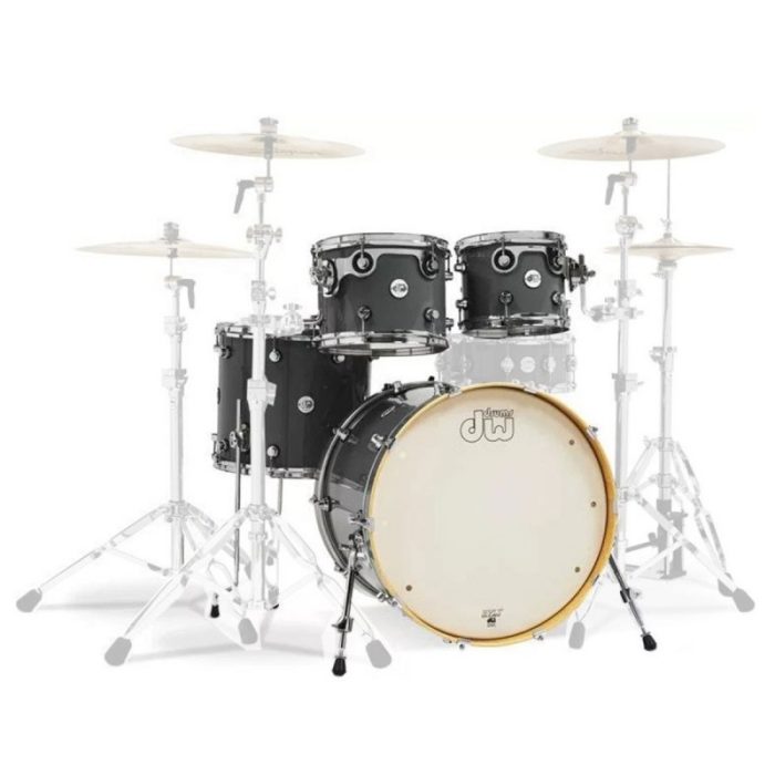 BATERIA DW DESIGN STANDARD 22  STEEL GRAY