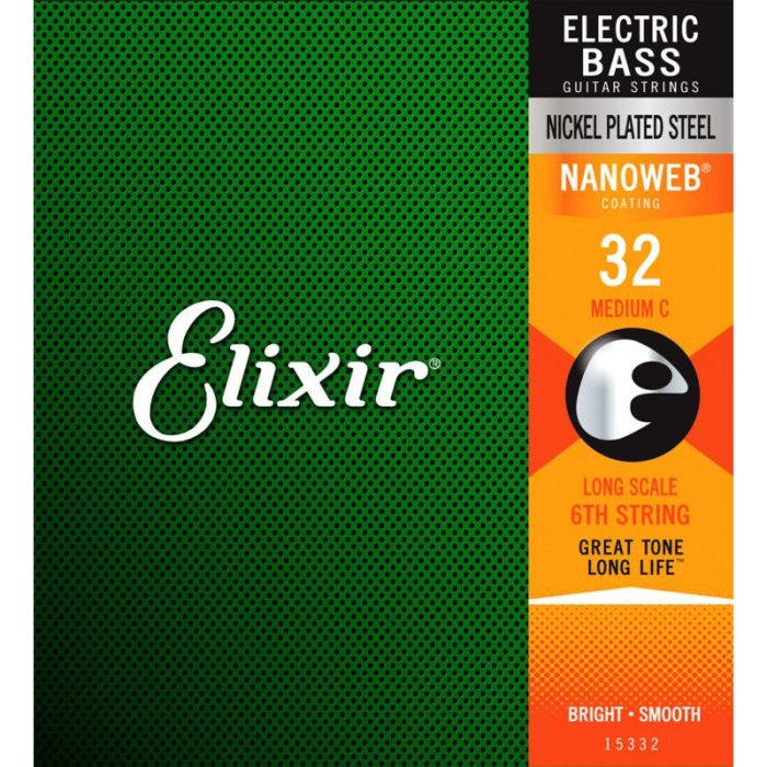 CUERDA BAJO ELIXIR NANOWEB 032