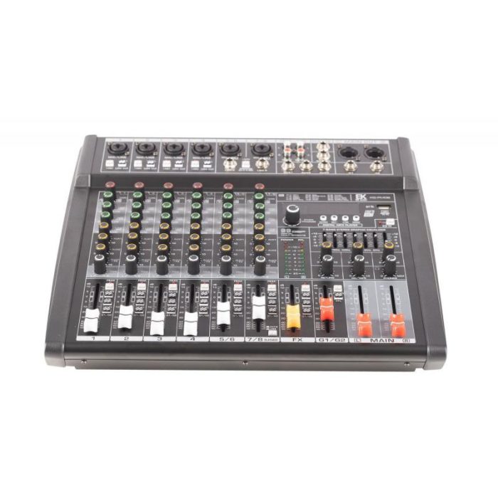 MEZCLADOR EK AUDIO 8 CANALES KGPM08