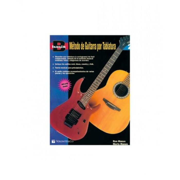 BASIX METODO GUITARRA TABLATURA 2 + AUDIO ONLINE