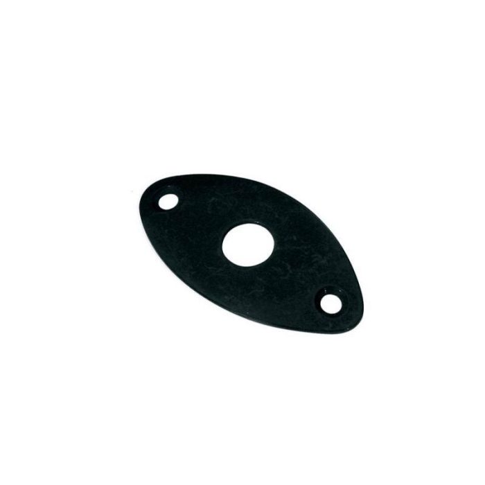 JACK PLATE FOOTBALL SHAPE SLANTED METAL BLACK BOSTON JP-3-B