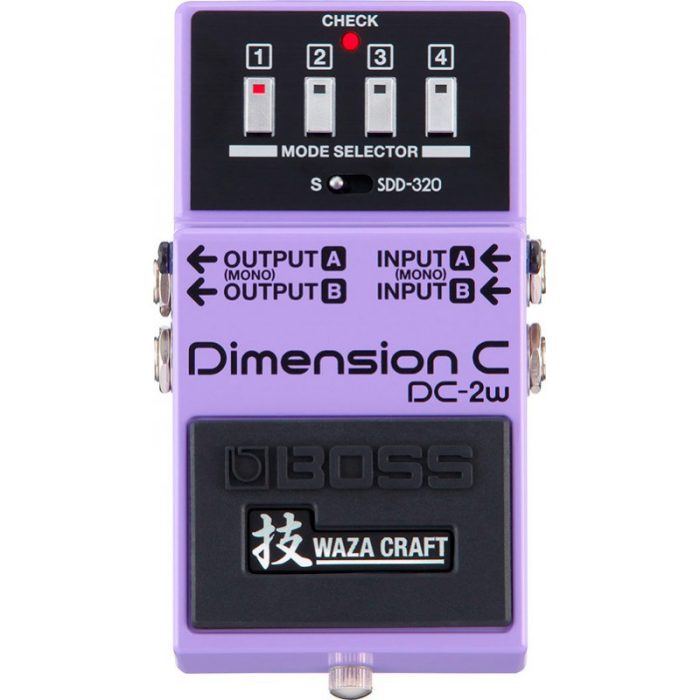 PEDAL EFECTOS BOSS DIMENSION CHORUS DC-2W WAZA CRAFT