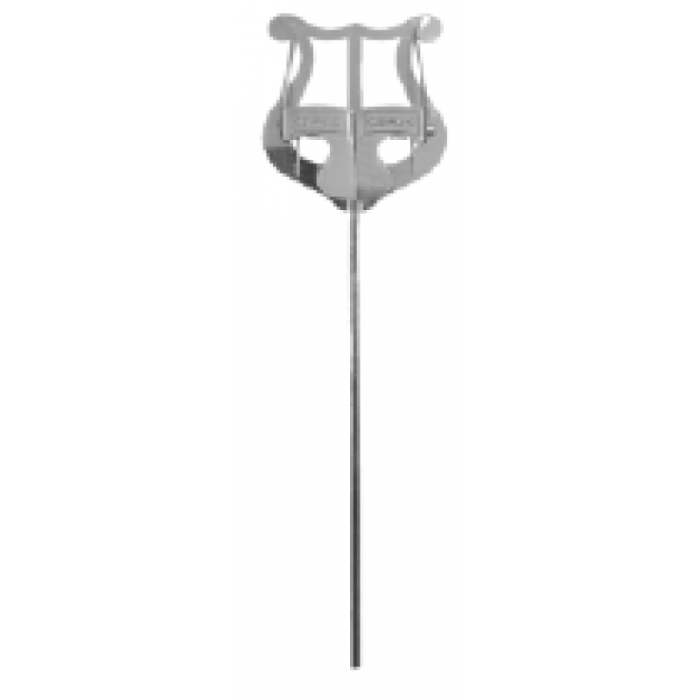 ATRIL MARCHA RABO LARGO FLEXIBLE 30cm OBRAC 1284 NIQUEL