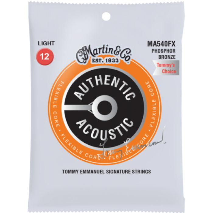 JUEGO ACUSTICA MARTIN AUTHENTIC SP FLEX. PHOS/BRONZE 12-54