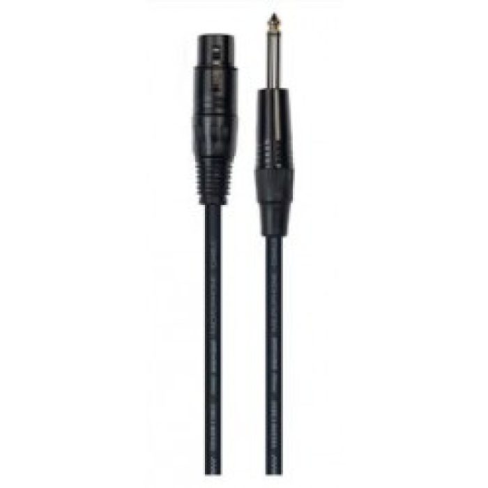 CABLE MICROFONO YELLOW CABLE JACK-XLRF 3m ECOM03J
