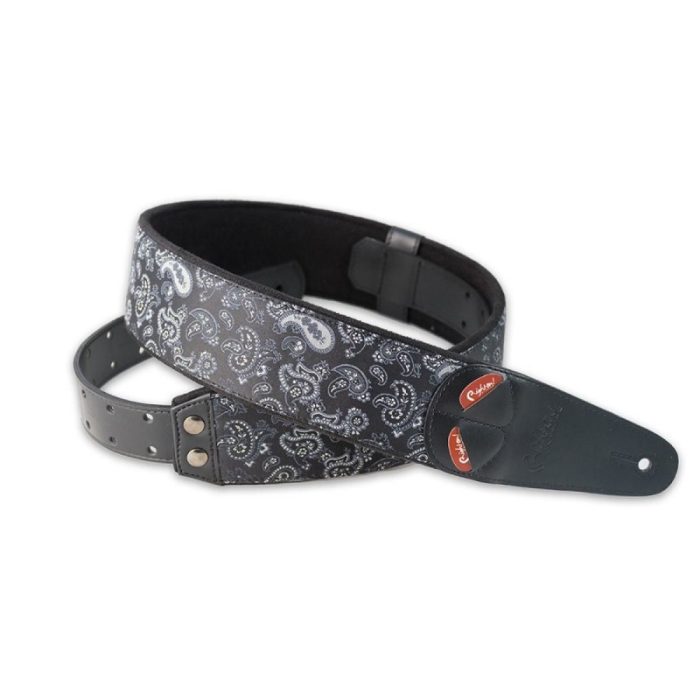 CORREA GUITARRA RIGHTON MOJO PAISLEY BLACK