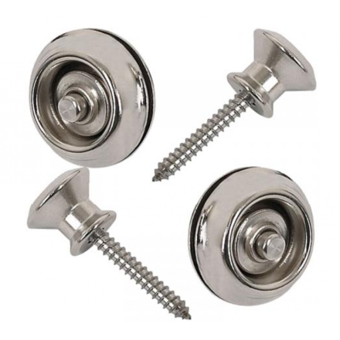 ENGANCHE STRAP LOCK SEGURIDAD DUNLOP SLS 1501 NICKEL