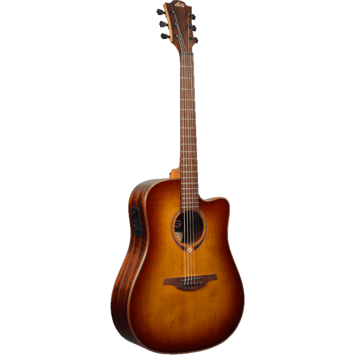GUITARRA ELECTROACUSTICA LAG TRAMONTANE T118DCE BROWN SHADOW