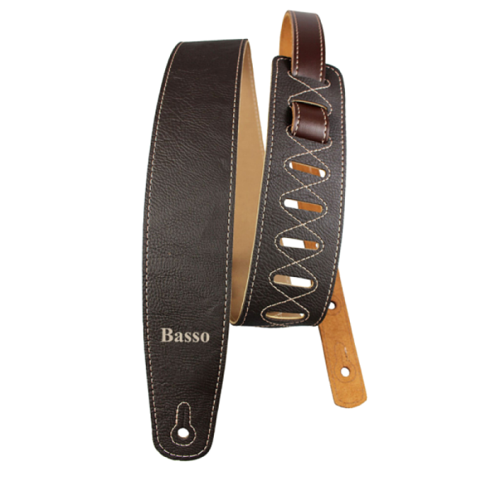 CORREA BASSO VINTAGE MARRON
