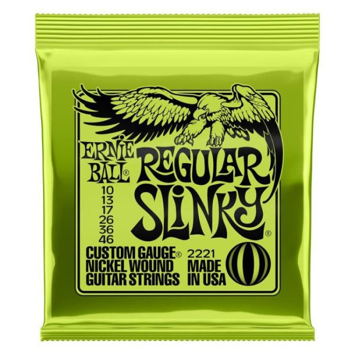 JUEGO CUERDAS ELECTRICA ERNIE BALL REGULAR SLINKY 10-46