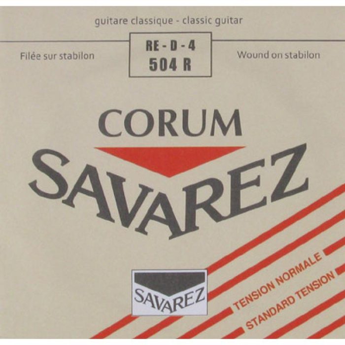 CUERDA 4ª SAVAREZ CORUM ROJA 504-R
