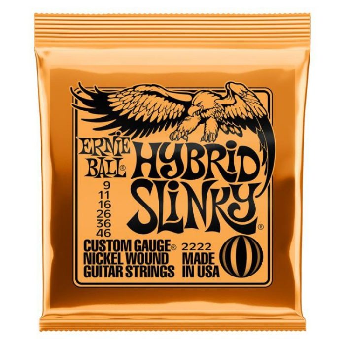 JUEGO CUERDAS ELECTRICA ERNIE BALL HYBRID SLINKY 9-46