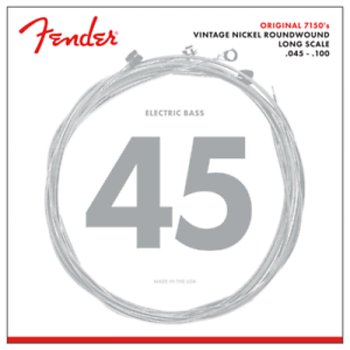 JUEGO CUERDAS BAJO IV FENDER 7250ML 45-100