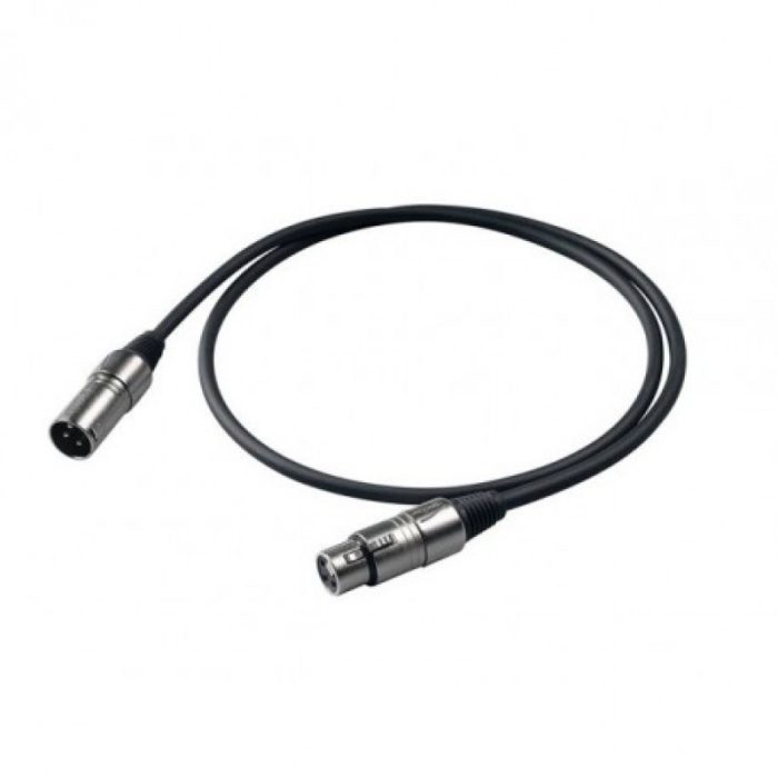CABLE MICROFONO PROEL XLR-XLR 3m BULK250LU3