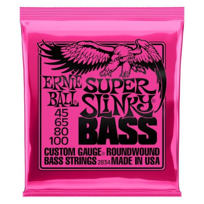 JUEGO CUERDAS BAJO IV ERNIE BALL SUPER SLINKY 45-100