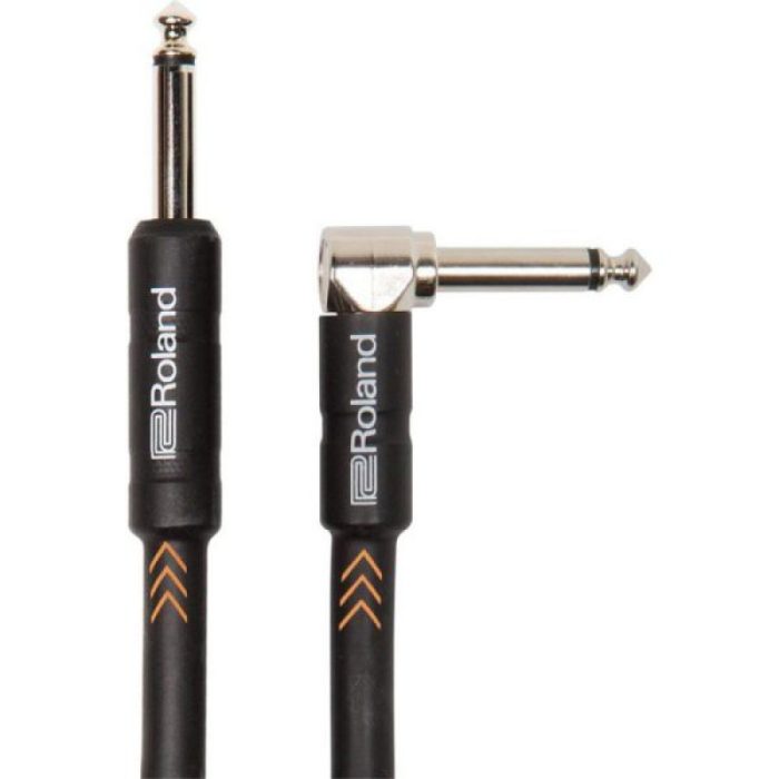 CABLE INSTRUMENTO ROLAND BLACK 4.5mt ACODADO RICB15A