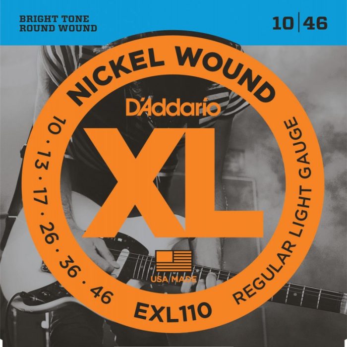 JUEGO CUERDAS ELECTRICA D'ADDARIO EXL110 10-46
