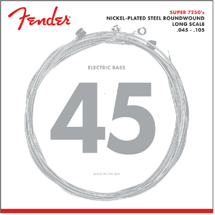 JUEGO CUERDAS BAJO IV FENDER 7250M 45-105