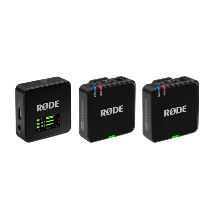 SISTEMA MICROFONO PORTABLE RODE WIRELESS GO (GEN 3)