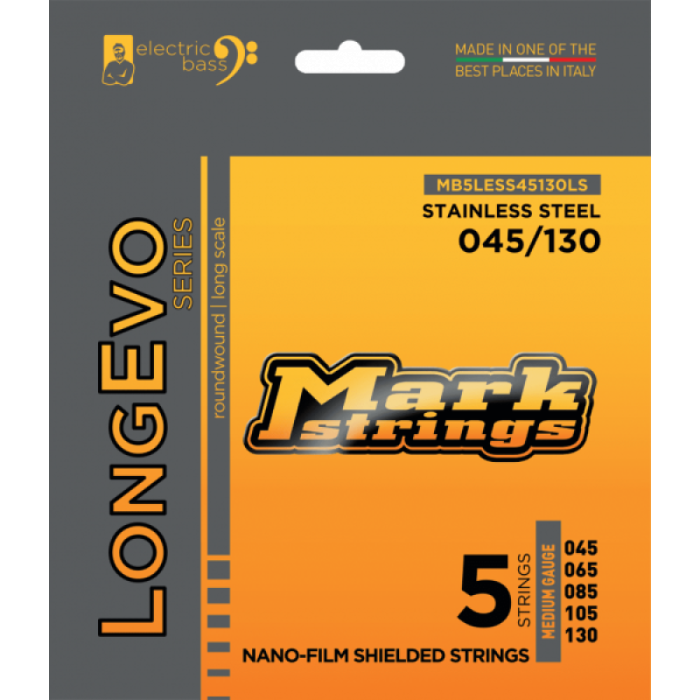 JUEGO CUERDAS BAJO MARKBASS LONGEVO MB5LESS45130LS 45-130