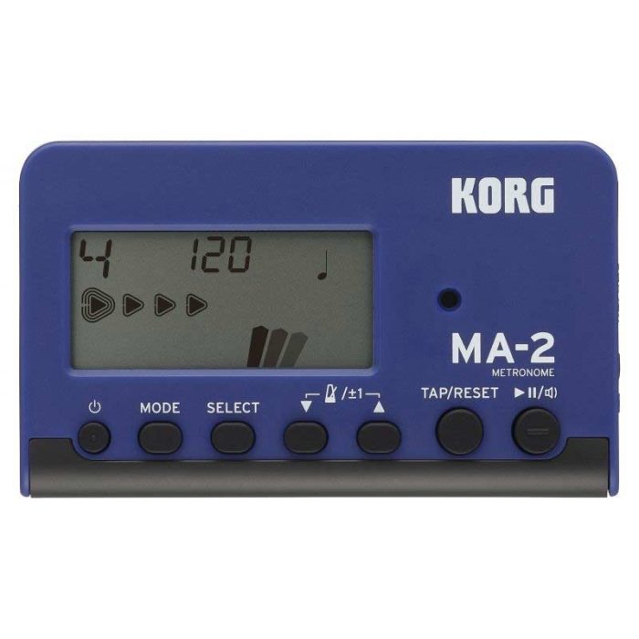 METRONOMO DIGITAL KORG MA-2 BLBK AZUL-NEGRO