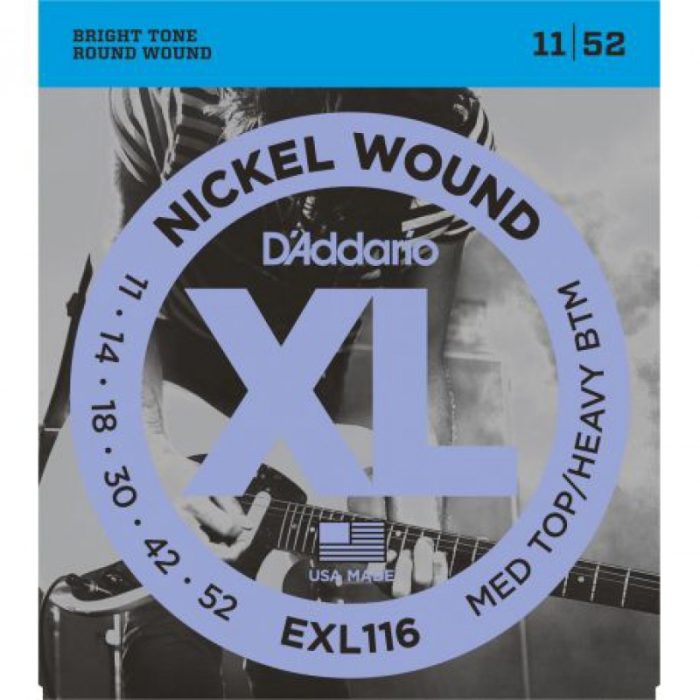 JUEGO CUERDAS ELECTRICA D'ADDARIO EXL116 11-52