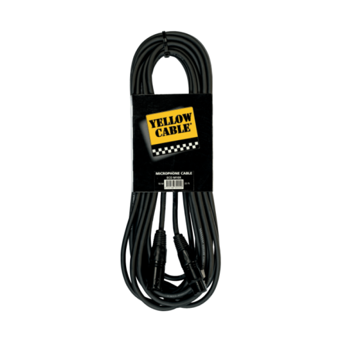 CABLE MICROFONO YELLOW CABLE XLR-XLR ECO-M10X 10m
