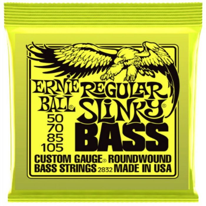 JUEGO CUERDAS BAJO IV ERNIE BALL REGULAR SLINKY 50-105