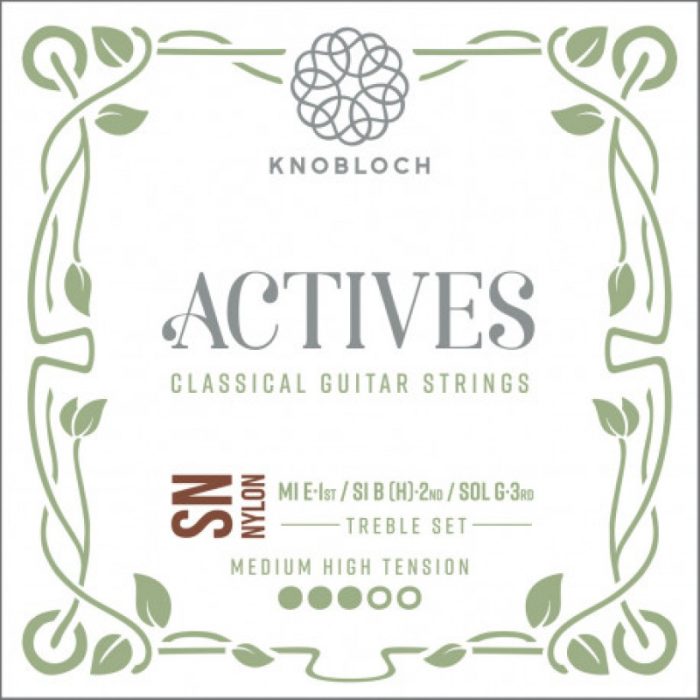 JUEGO CUERDAS ESPAÑOLA KNOBLOCH ACTIVES DS SN T.M/ALT 400ADN